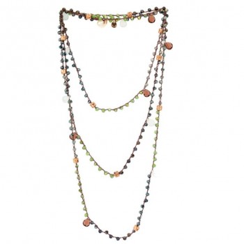 Collana uncinetto con Gocce Collana uncinetto con Gocce